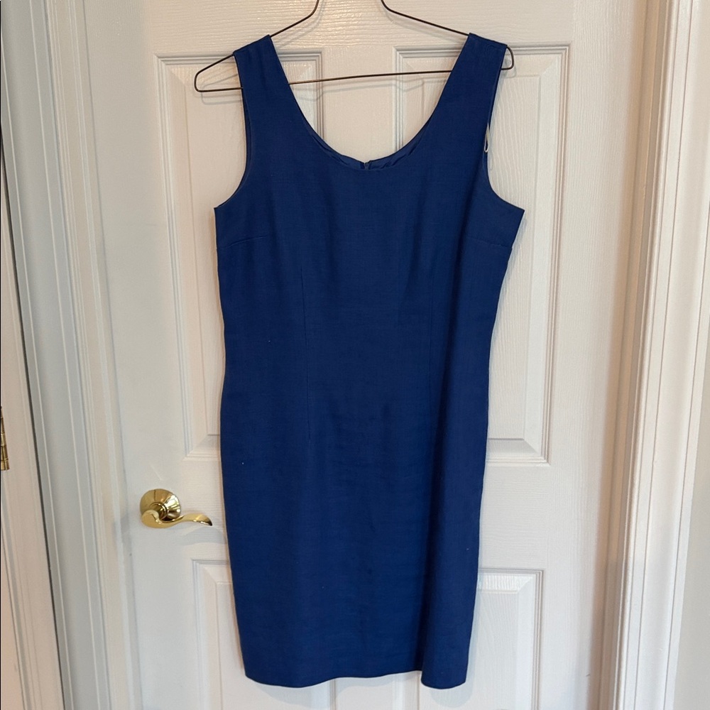 100% Linen Sleeveless Short Dress